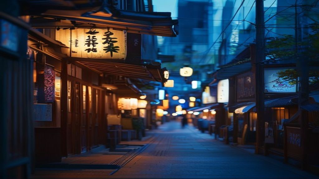 ホテル個室・夜景越しのテーブルセッティング